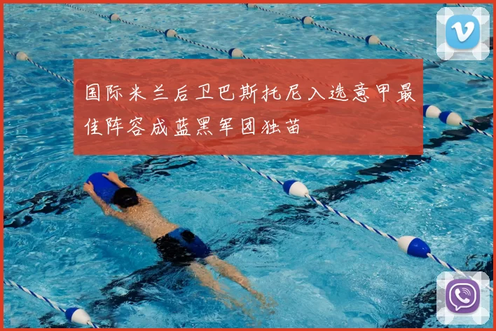 国际米兰后卫巴斯托尼入选意甲最佳阵容成蓝黑军团独苗